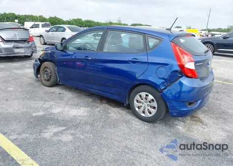 2017 Hyundai Accent Se from USA, damaged, VIN KMHCT5AEXHU319627